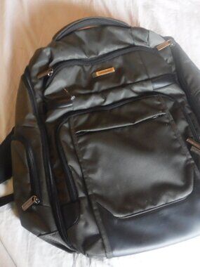 Samsonite Backpack gray Mens Pre Owned